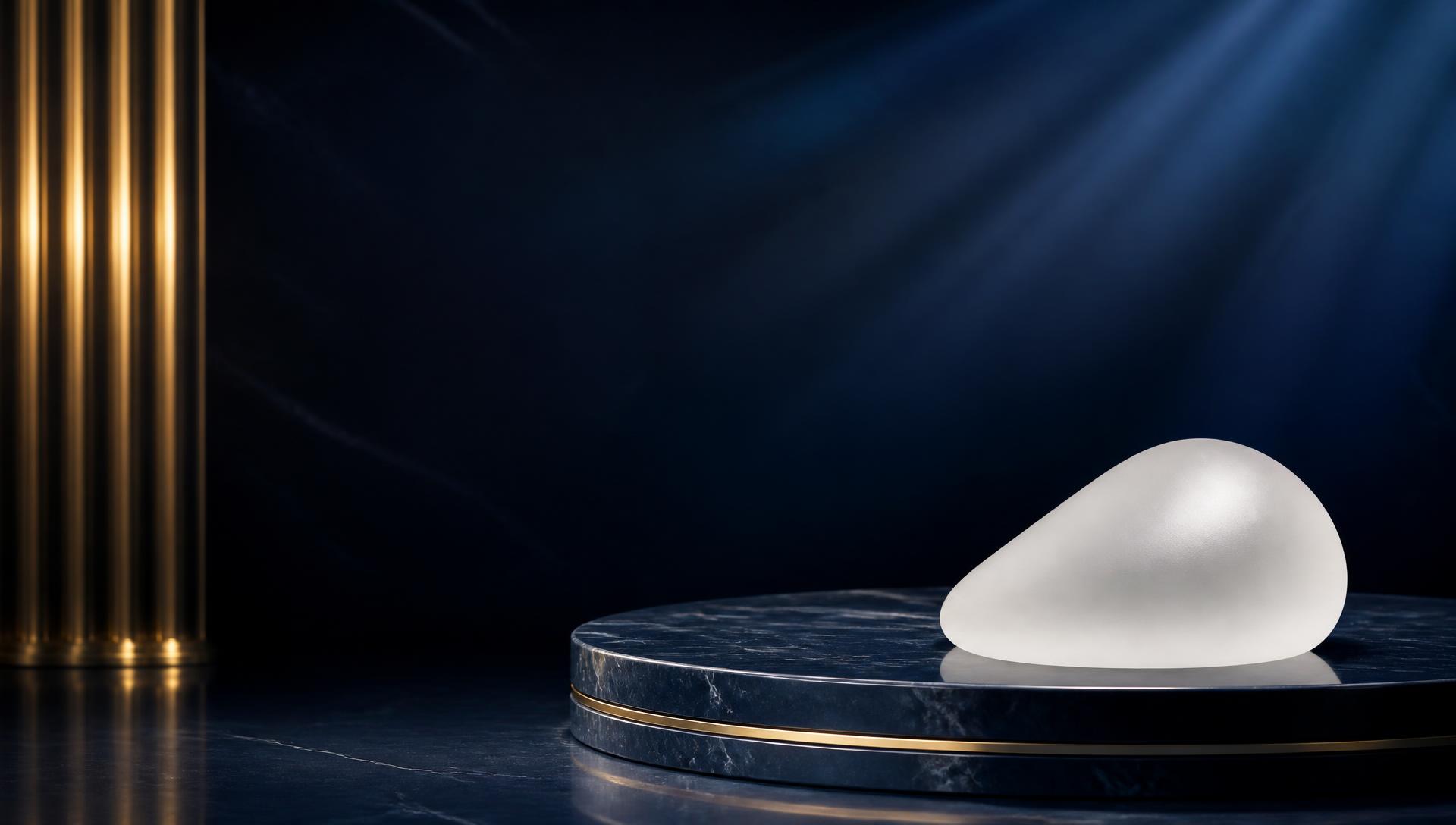 Anatomisch geformtes, mikrotexturiertes Brustimplantat LUNA XT von GC Aesthetics